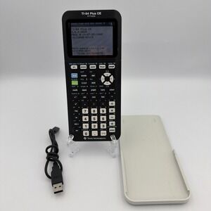 TI-84 Plus CE Python USB Charging Cable Black Works Calculator Graphing